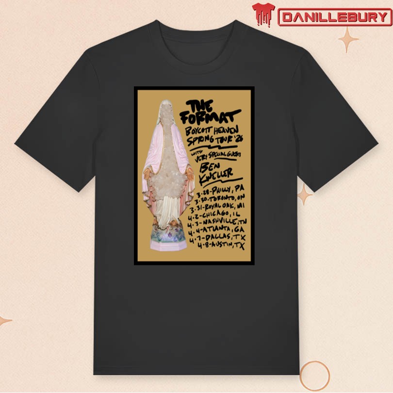 Ben Kweller 2026 Spring Tour Dates The Format Poster - Image 3