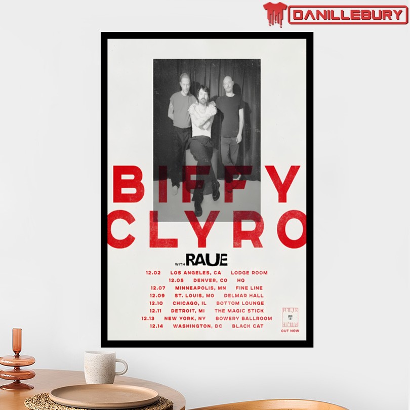 Biffy Clyro 10 2025 Poster - Image 2