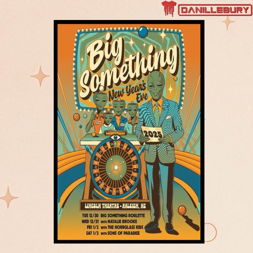 Big Something New Years Run Tour 2026 Poster