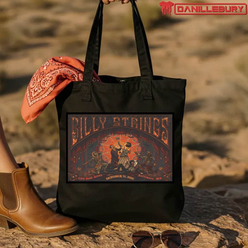 Billy Strings CFG Bank Arena Baltimore October 31 2025 Show Poster - Image 4