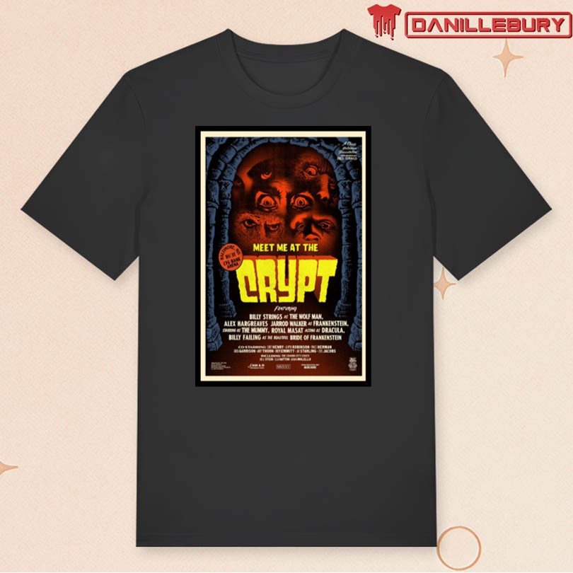 Billy Strings Meet Me At The Crypt October 31 2025 Baltimore Concert Poster - Image 3