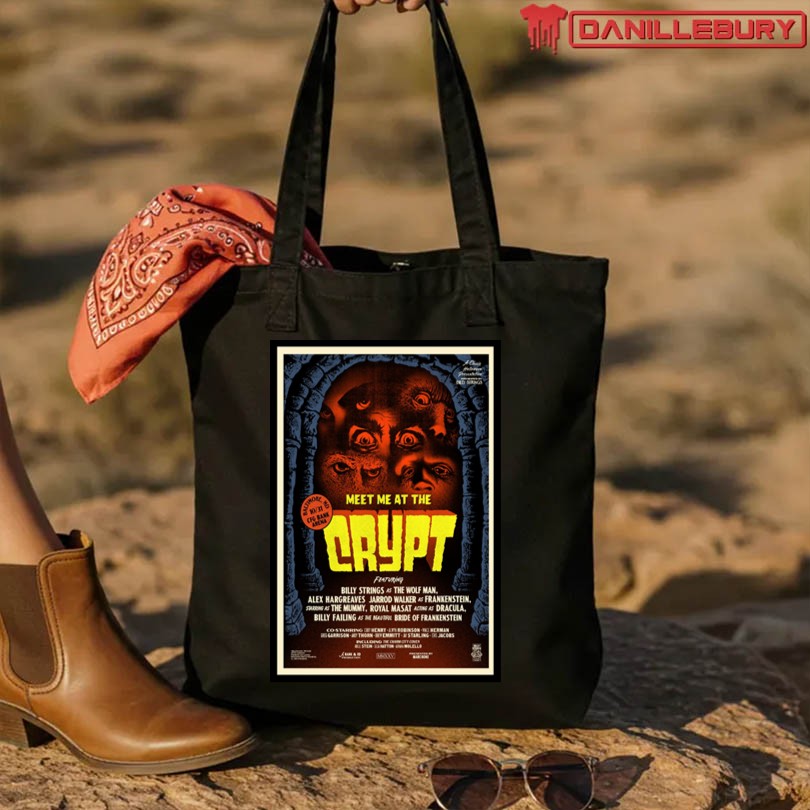 Billy Strings Meet Me At The Crypt October 31 2025 Baltimore Concert Poster - Image 4