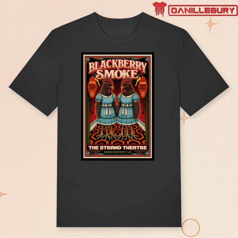 Blackberry Smoke Oct 31 2025 The Strand Theatre Shreveport LA Poster - Image 3