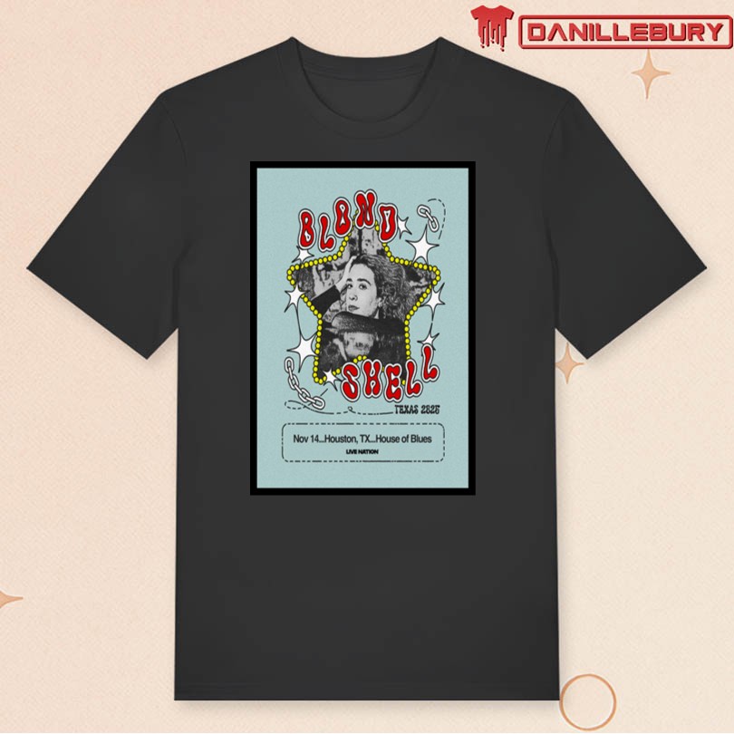 Blondshell November 14 2025 Houston Texas Concert Poster - Image 3