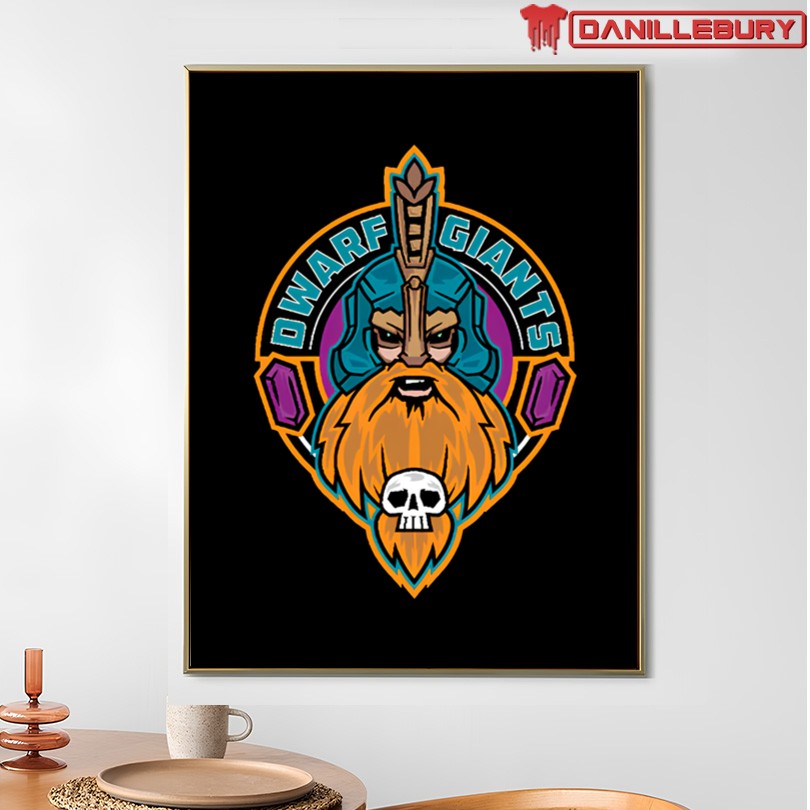 Blood Bowl Dwarf Giants Team T-Shirt - Image 4