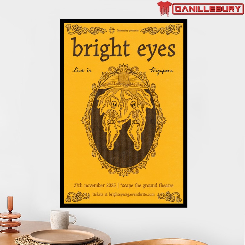 Bright Eyes Asia Tour November 27 2025 Tour Poster - Image 2