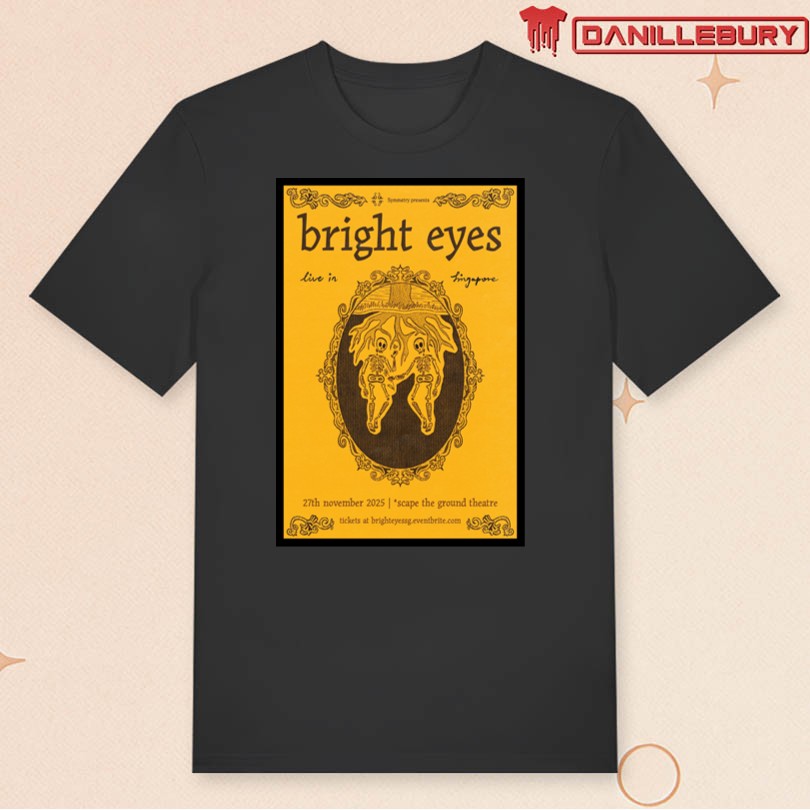 Bright Eyes Singapore Asia Tour 2025 Poster - Image 3
