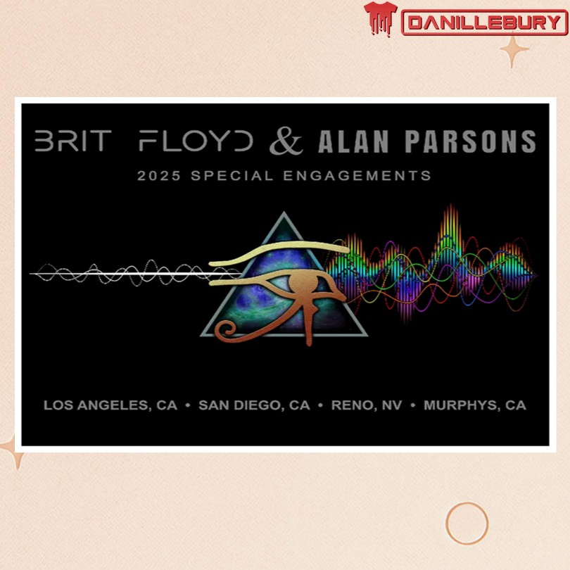 Brit Floyd Alan Parsons Live 2025 Poster