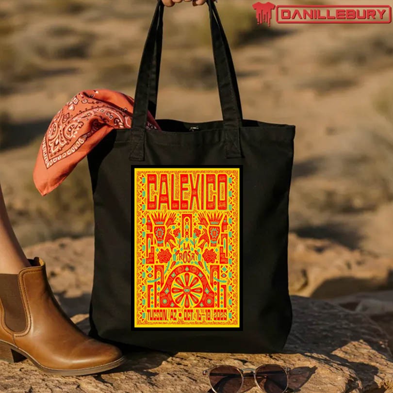 Calexico Oct 2025 Tucson AZ La Rosa Show Poster - Image 4