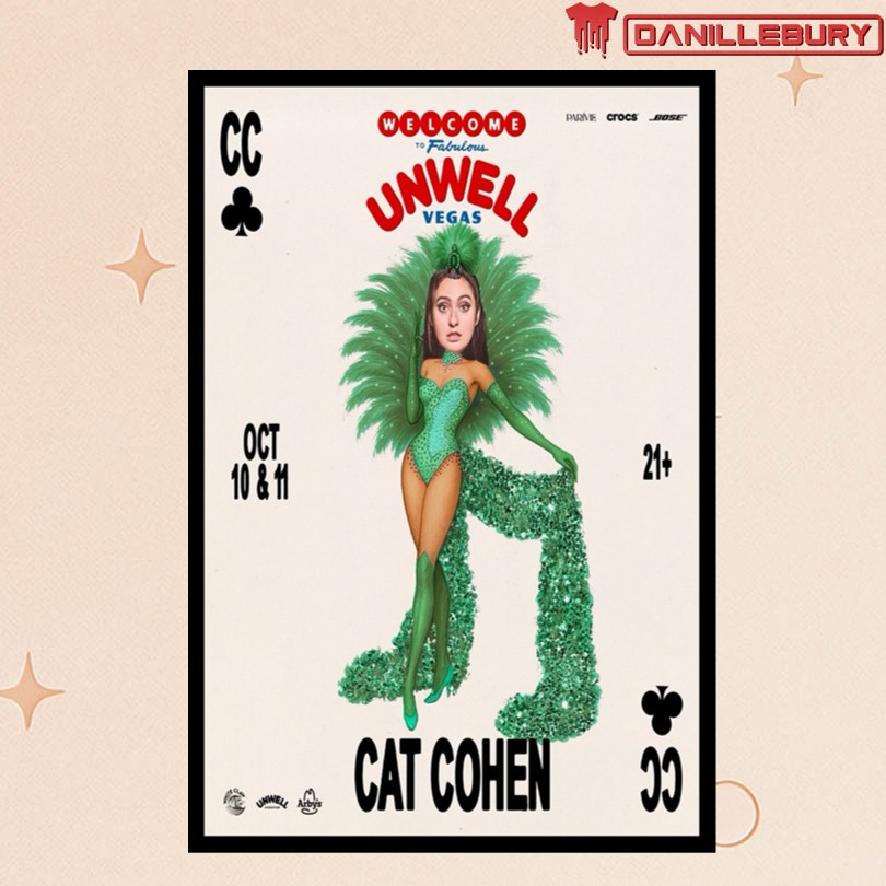 Cat Cohen October 11 2025 Vegas Event Poster