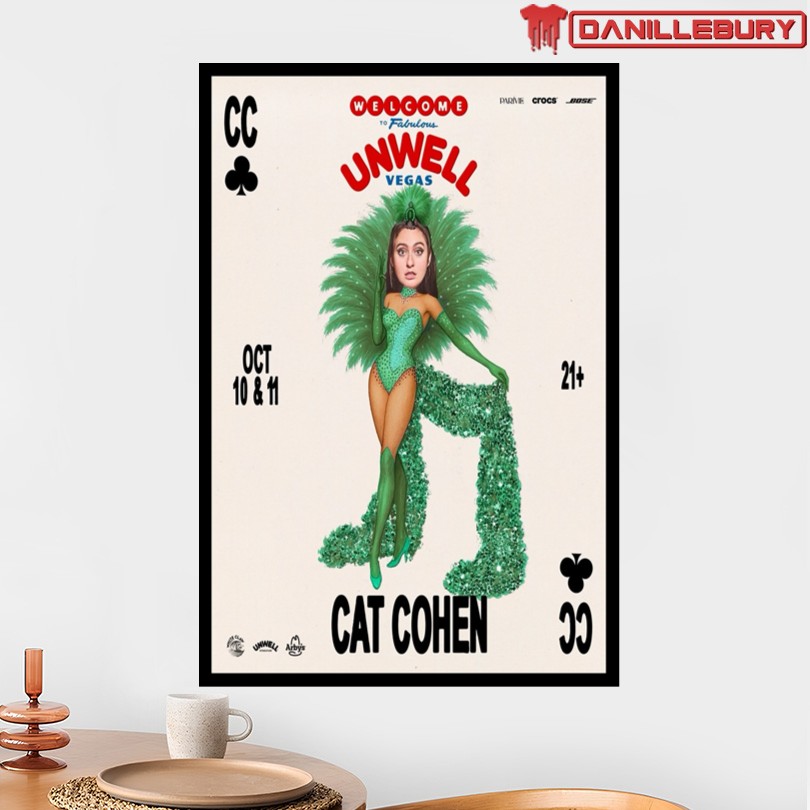 Cat Cohen October 11 2025 Vegas Event Poster - Image 2