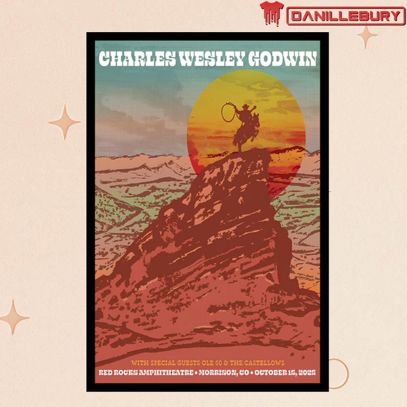 Charles Wesley Godwin Morrison CO October 15 2025 Concert Poster