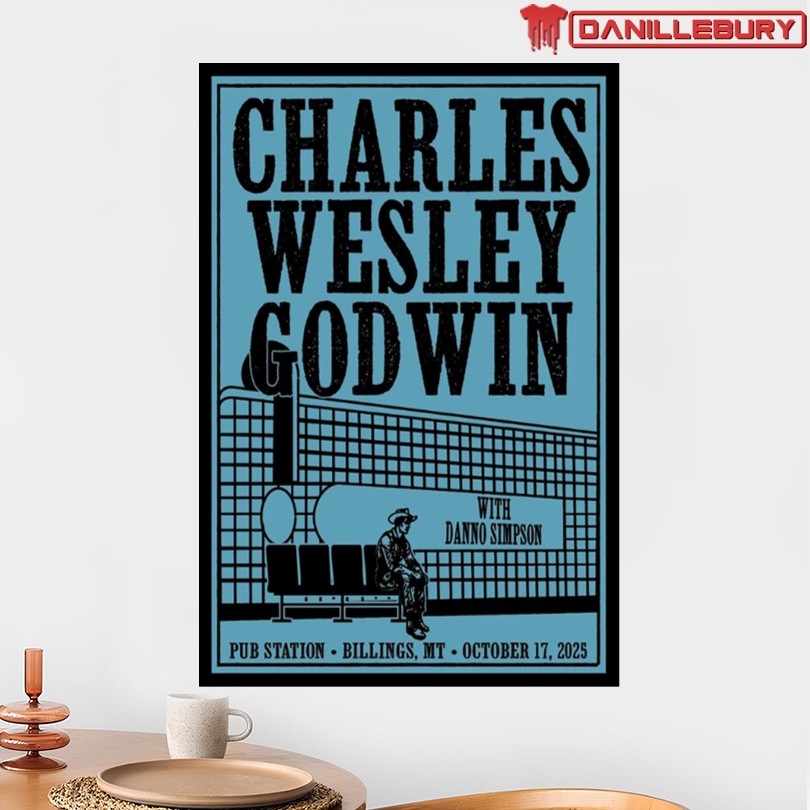 Charles Wesley Godwin Oct 17 2025 Billings MT Pub Station Poster - Image 2