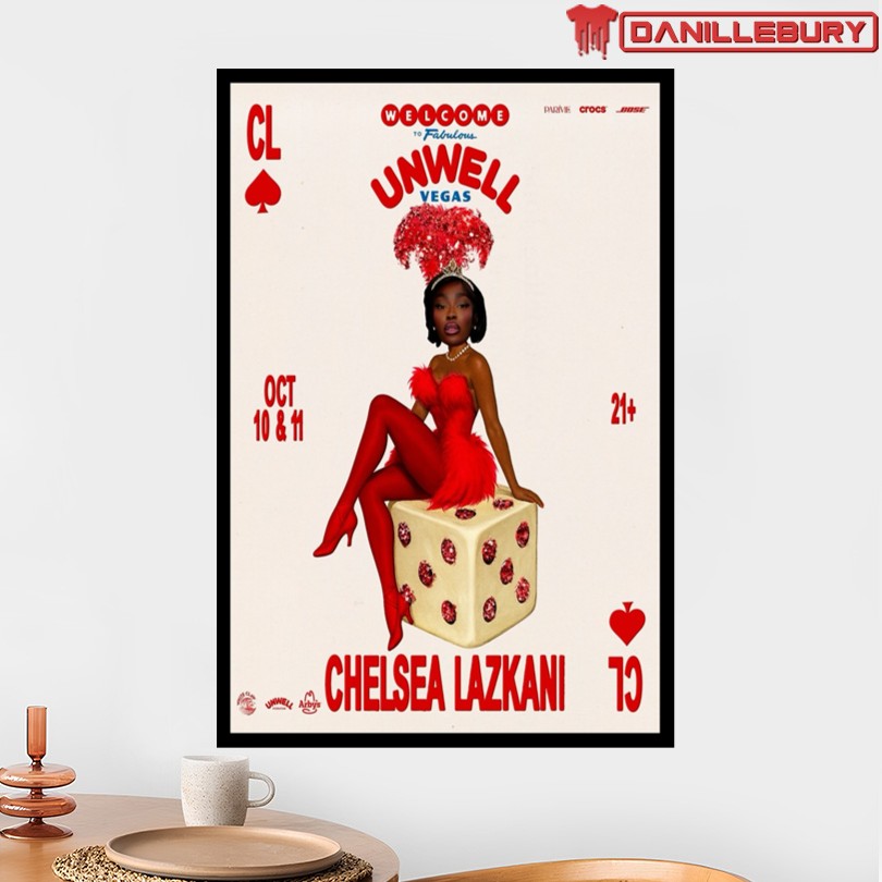 Chelsea Lazkani Oct 11 2025 Las Vegas Poster - Image 2