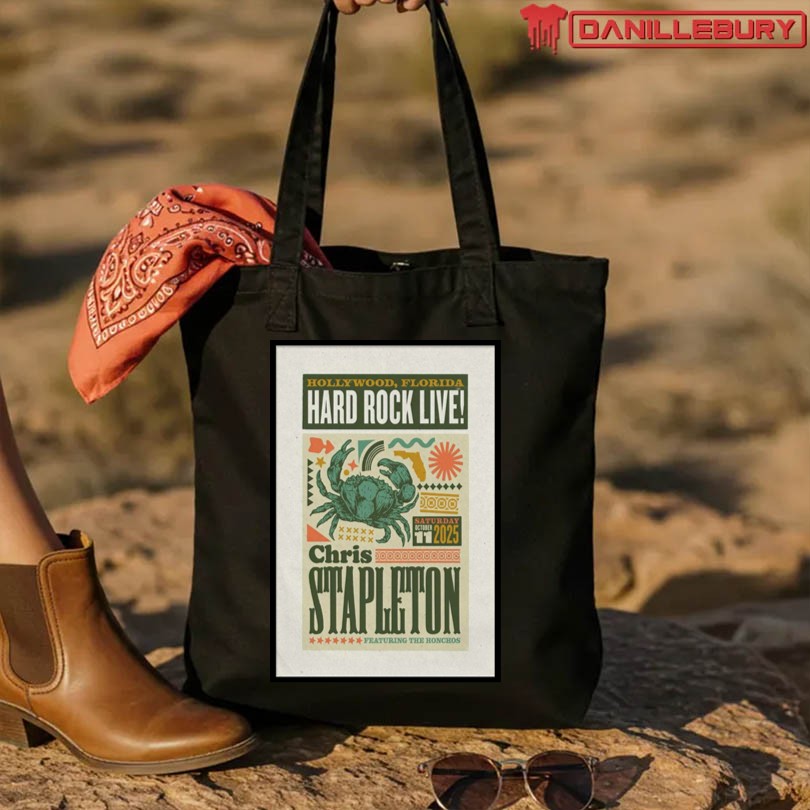 Chris Stapleton Oct 11 2025 Hollywood Florida Event Poster - Image 4
