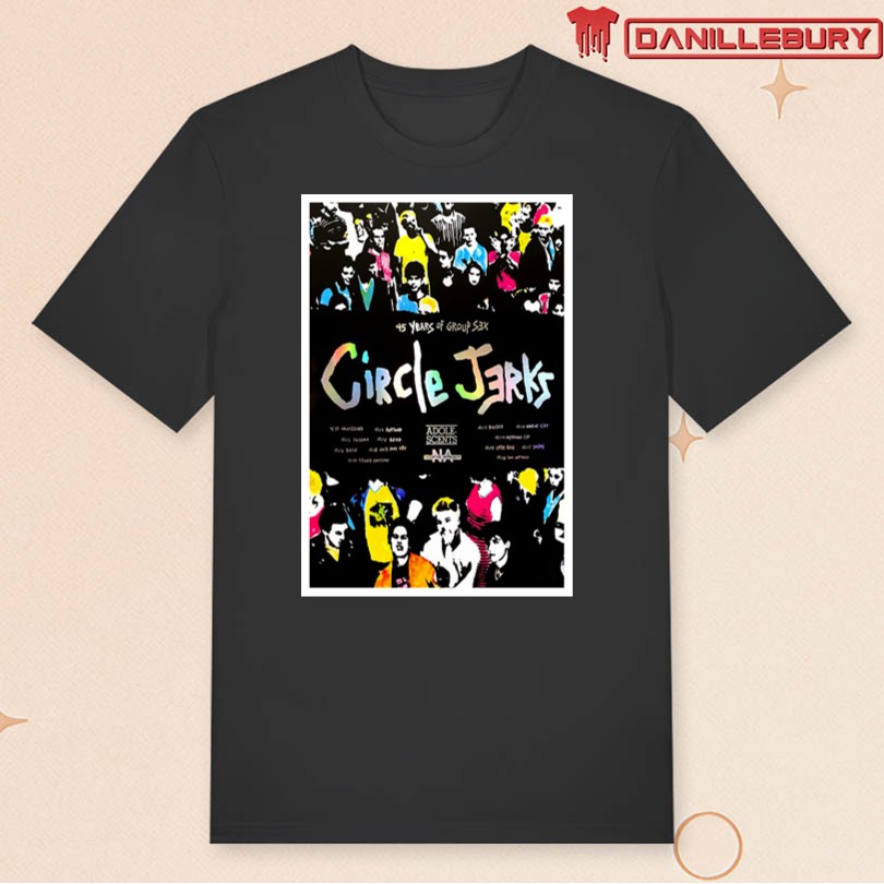 Circle Jerks 45 Years Of Group Sex 2025 Poster - Image 3