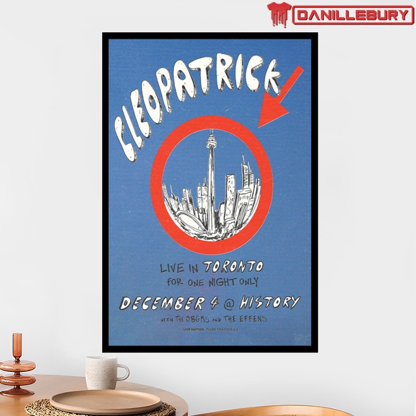 Cleopatrick History Toronto December 4 2025 Show Poster - Image 2