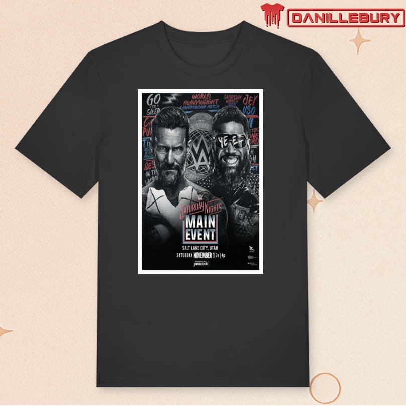 CM Punk And Jey Uso World Heavyweight Champion Nov 1 2025 Poster - Image 3