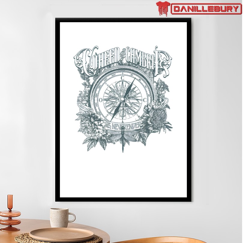 Coheed And Cambria White Compass T-Shirt - Image 4