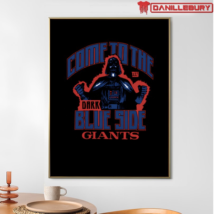 Come To The Dark Blue Side Giants T-Shirt - Image 4