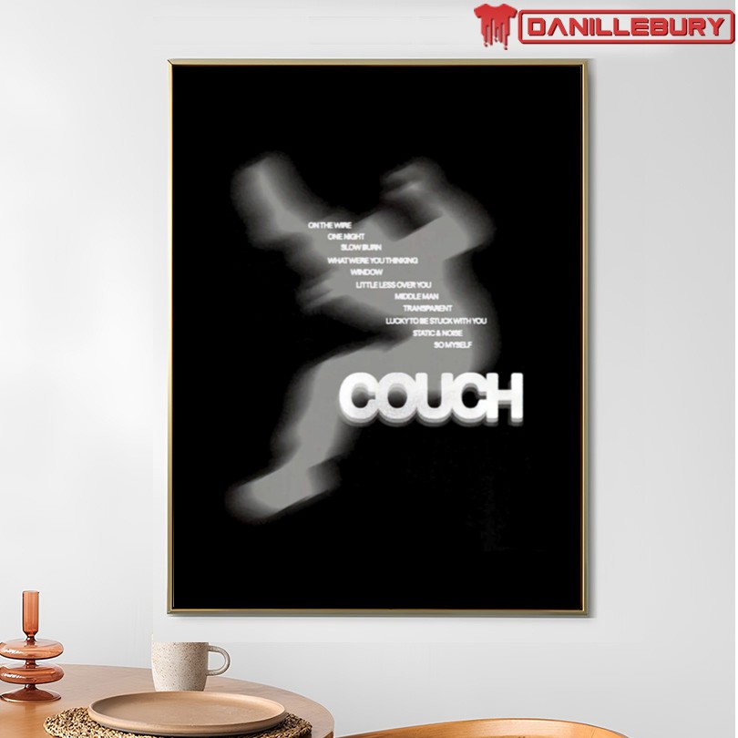 Couch Big Talk Tracklist T-Shirt - Image 4