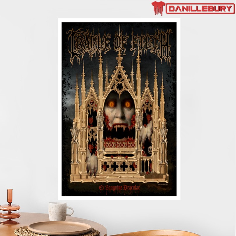 Cradle Of Filth Ex Sanguine Draculae Tour Poster - Image 2