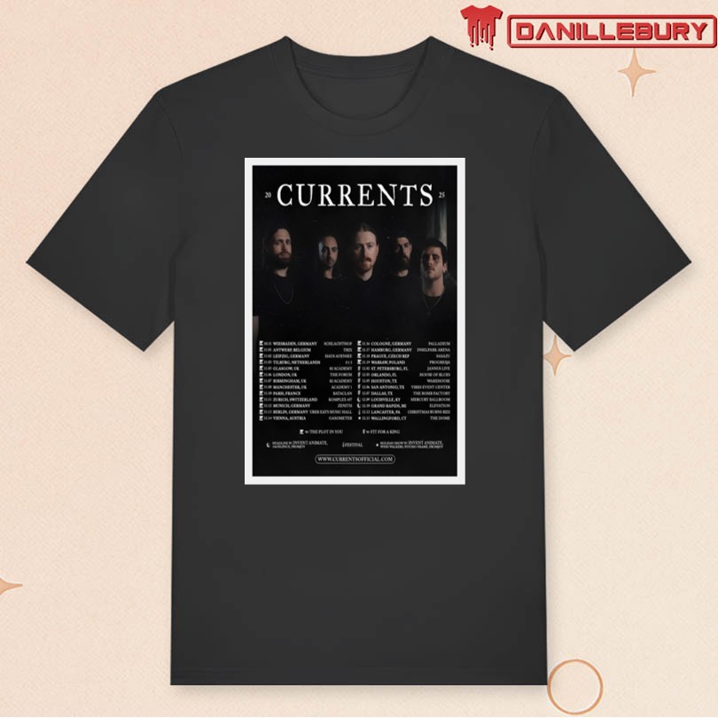 Currents 2025 Tour Dates Poster - Image 3