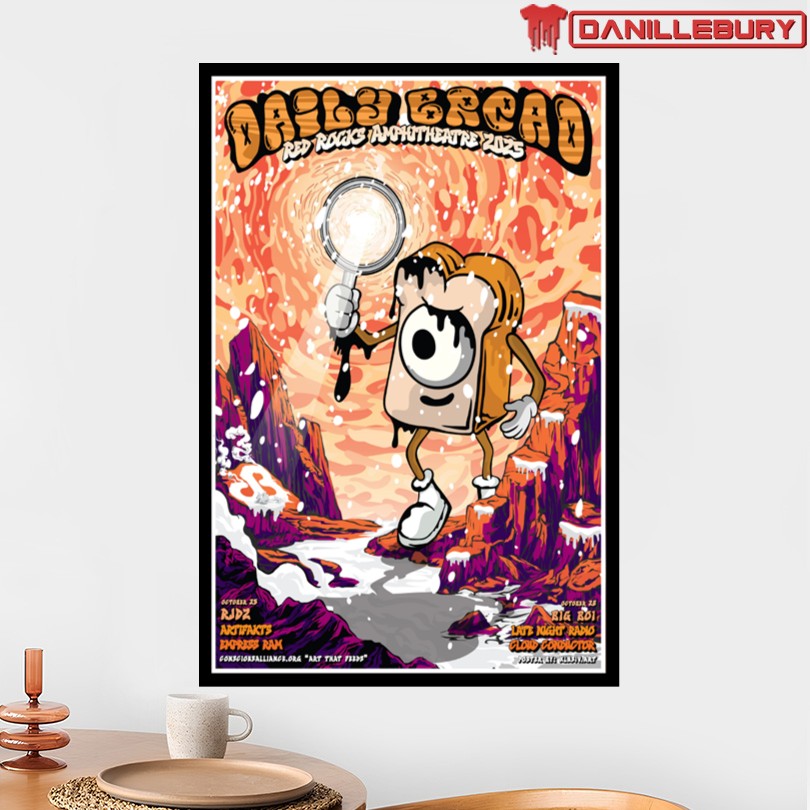 Daily Bread Red Rocks Amphitheatre October 25 2025 Event Poster - Image 2