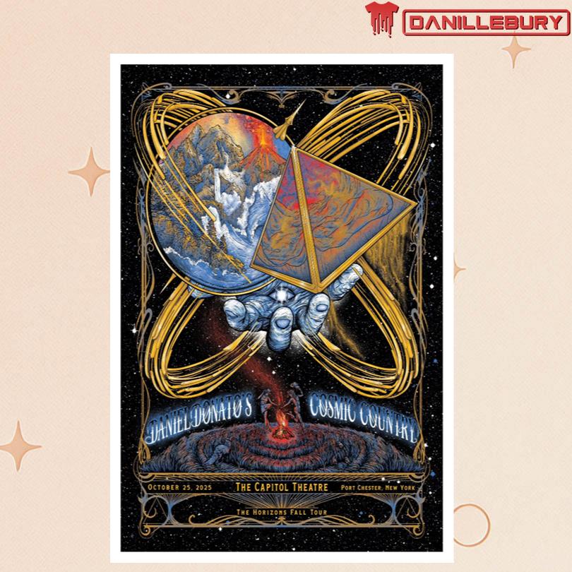 Daniel Donato Cosmic Country The Capitol Theatre Oct 25 2025 Event Poster