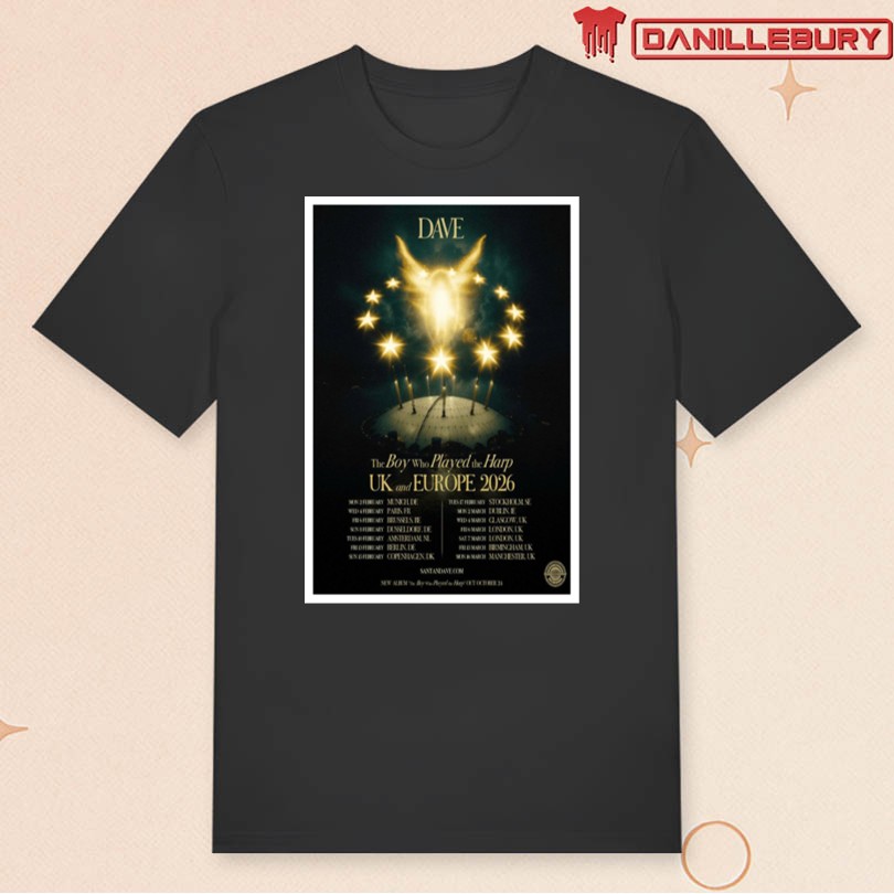 Dave Europe & UK 2026 Poster - Image 3