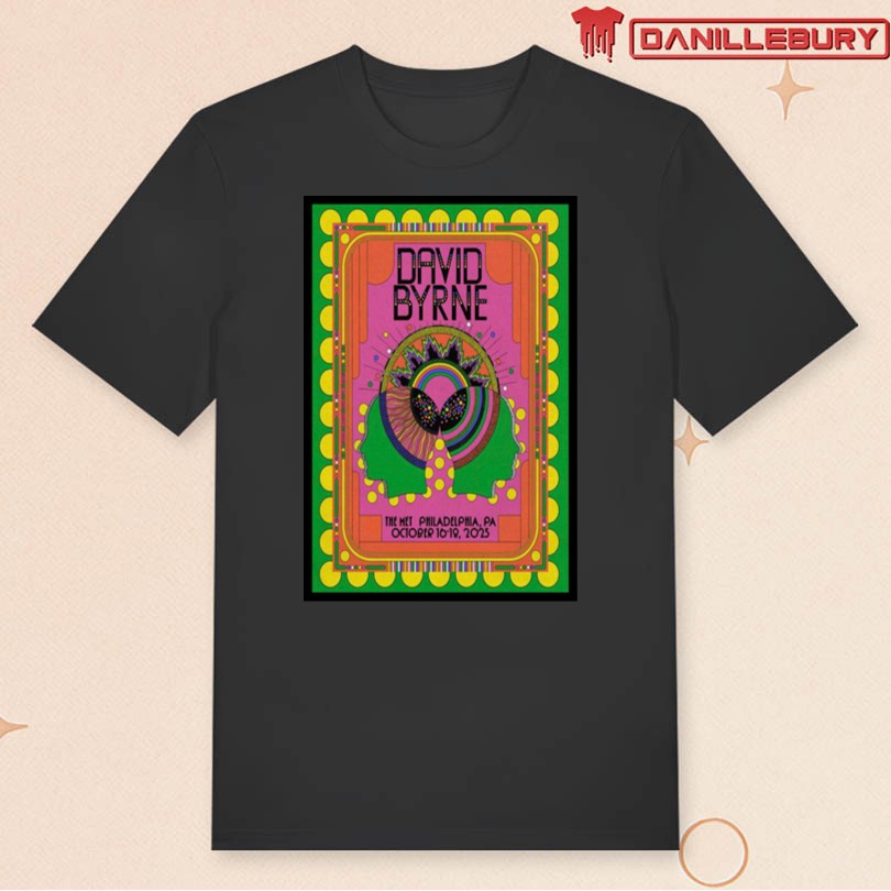 David Byrne The Met Philly Oct 16-18 2025 Poster - Image 3