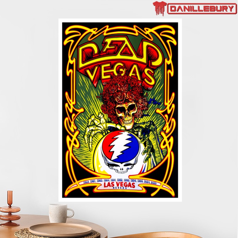 Dead Vegas 2025 Tour Concert Poster - Image 2