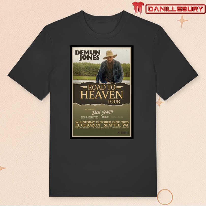 Demun Jones October 22 2025 El Corazon Seattle WA Poster - Image 3