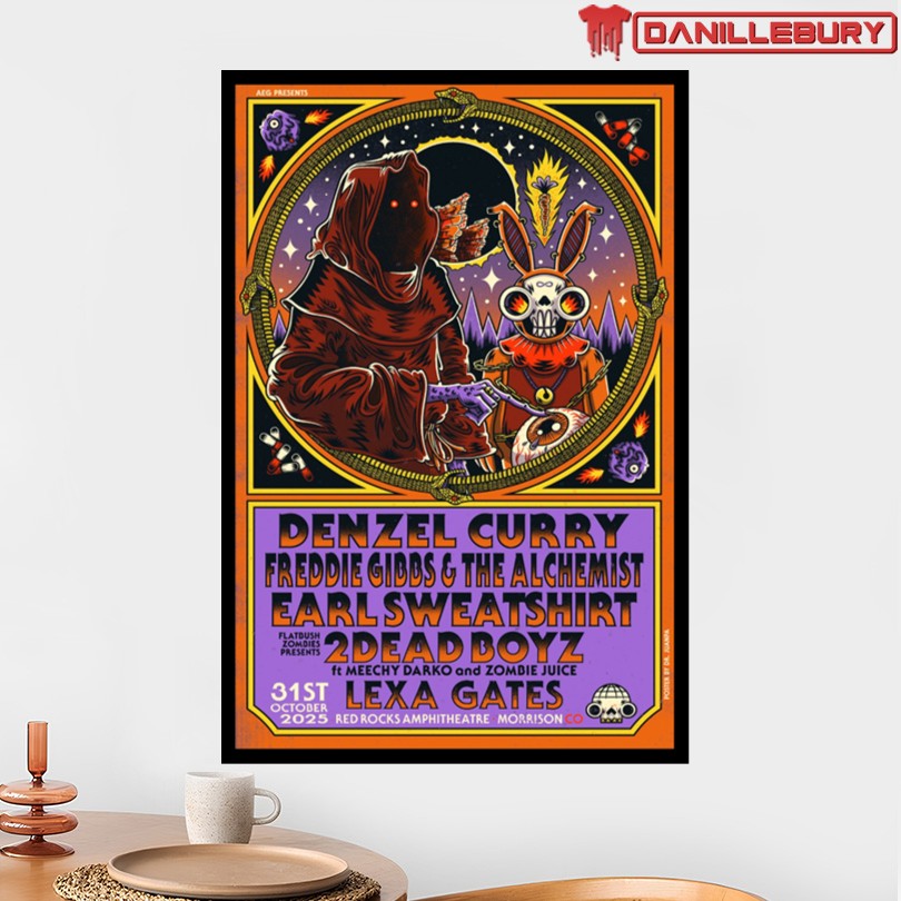 Denzel Curry Morrison CO Oct 31 2025 Poster - Image 2