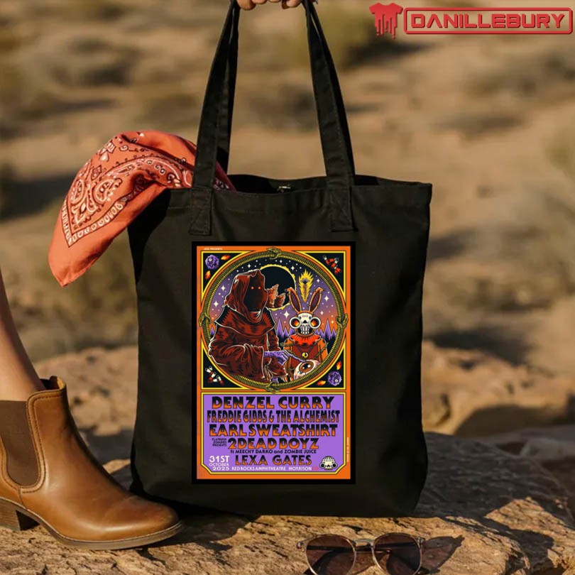 Denzel Curry Oct 31 2025 Live At Red Rocks Poster - Image 4
