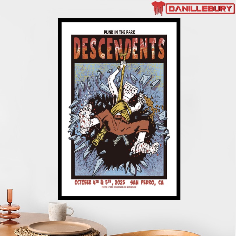 Descendents Punk in The Park San Pedro Oct 4-5 2025 Poster - Image 2