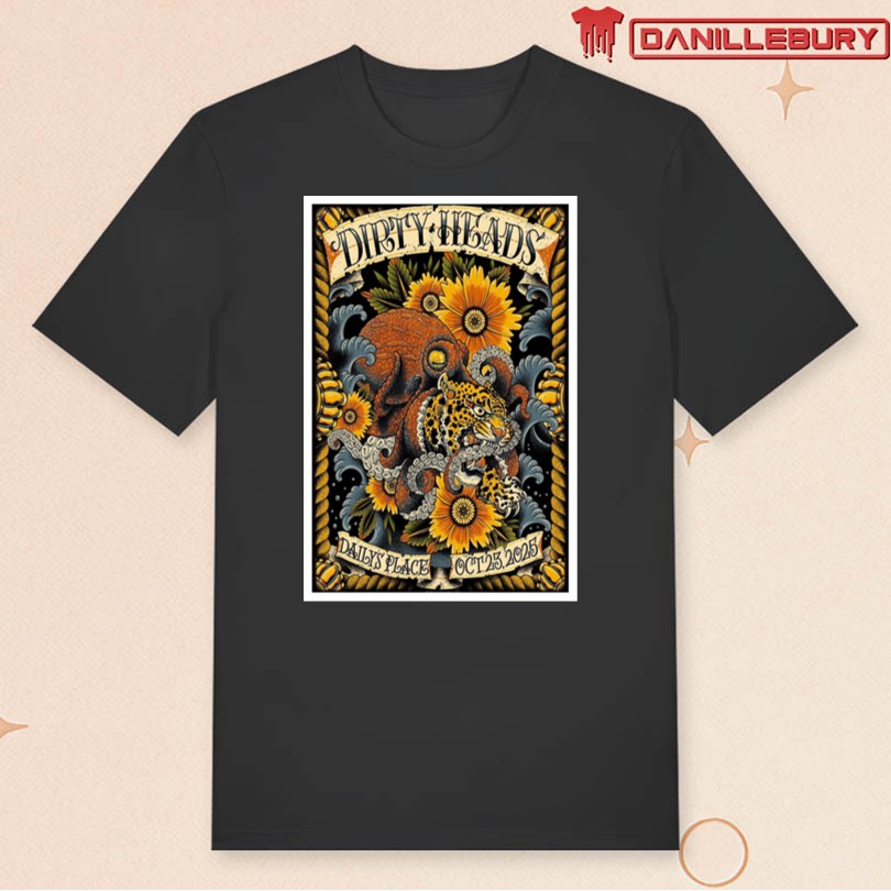 Dirty Heads Jacksonville Oct 23 2025 Event Poster - Image 3
