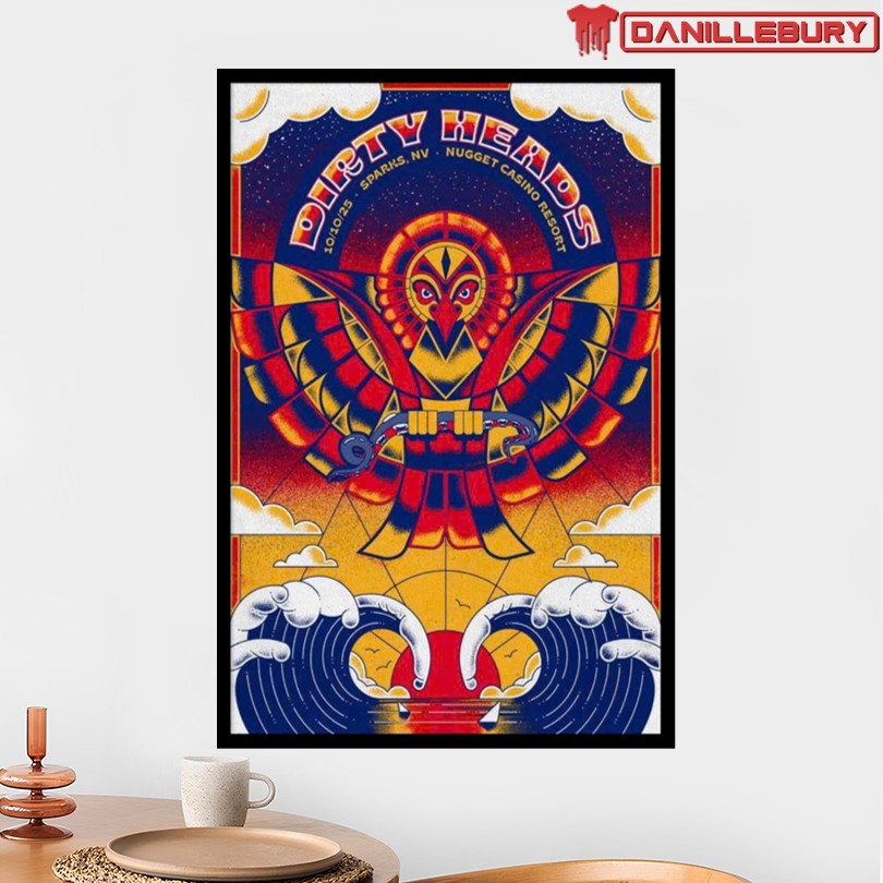 Dirty Heads Nugget Casino Resort Oct 10 2025 Poster - Image 2