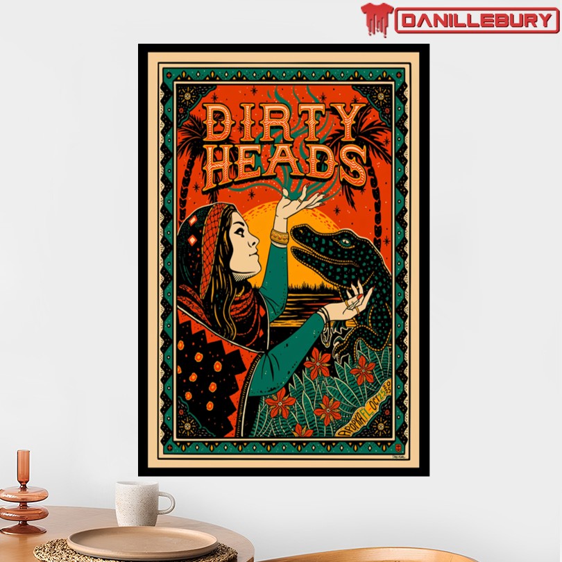 Dirty Heads Oct 25 2025 Apopka FL Apopka Amphitheater Poster - Image 2