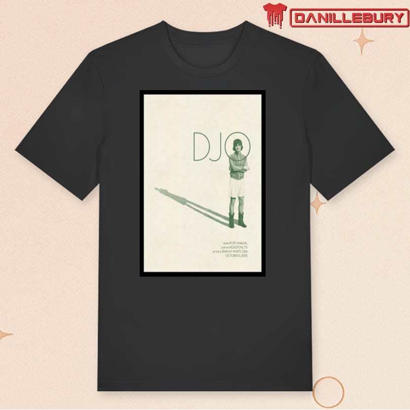 Djo October 5 2025 White Oak Music Hall Houston TX Poster - Image 3