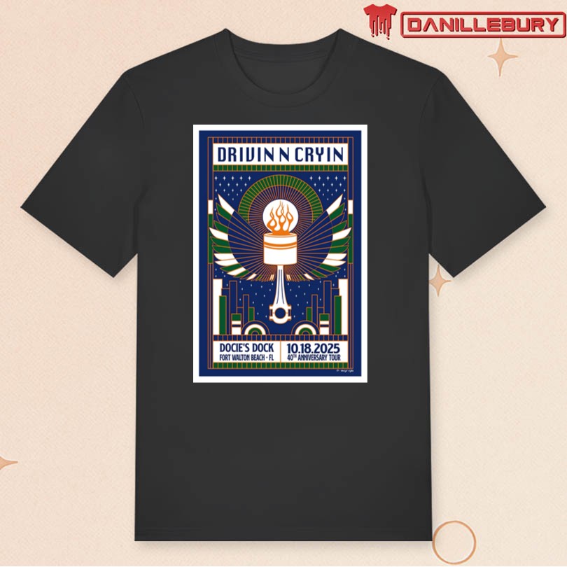 Drivin N Cryin Oct 18 2025 Docies Dock Fort Walton Beach Poster - Image 3