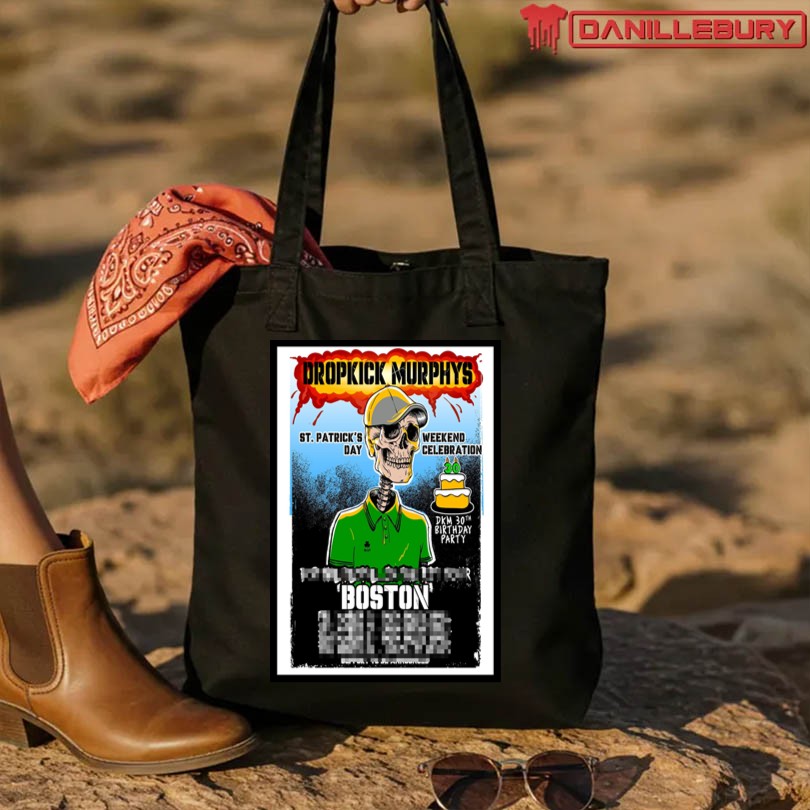 Dropkick Murphys St. Patrick’s Day Boston 2025 Poster - Image 4