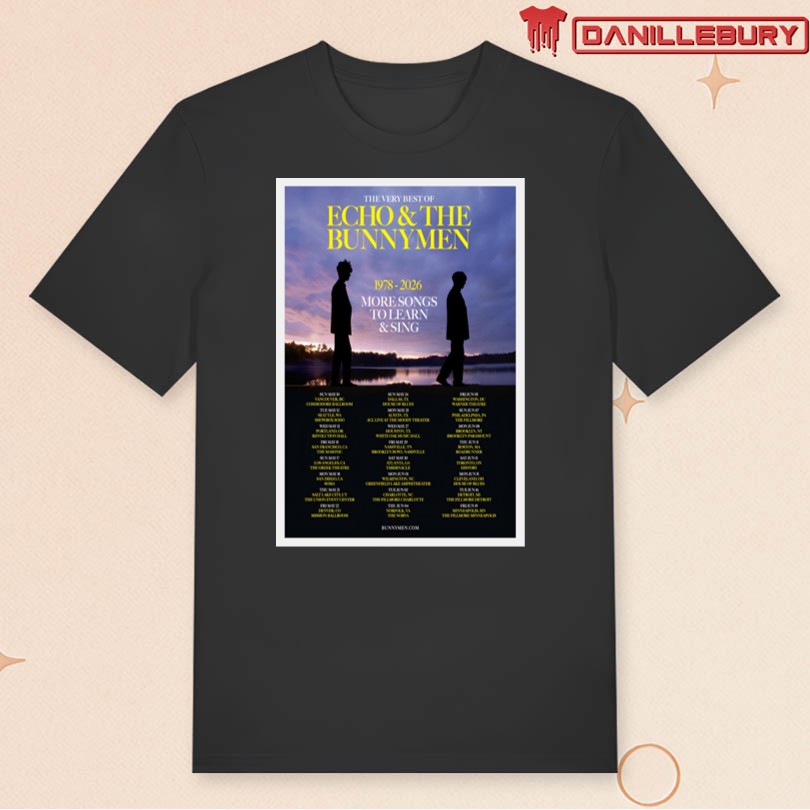 Echo And The Bunnymen North America 2026 Poster - Image 3