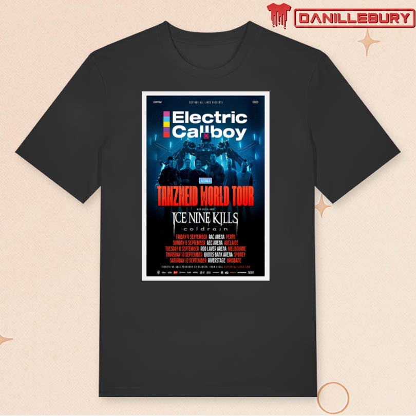 Electric Callboy Australian Tour 2026 Poster - Image 3