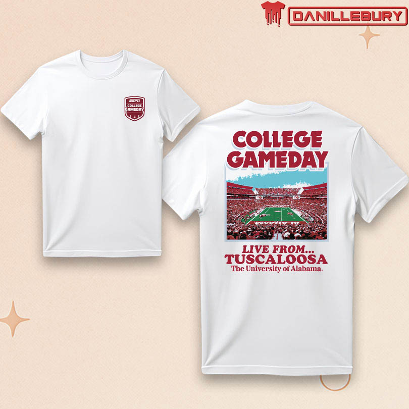 Espn College GameDay Live From Tuscaloosa Tee 2025