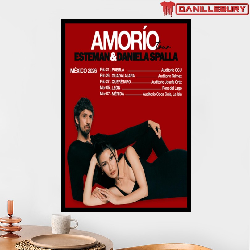 Esteman Amorio Mexico 2026 Tour Posters - Image 2