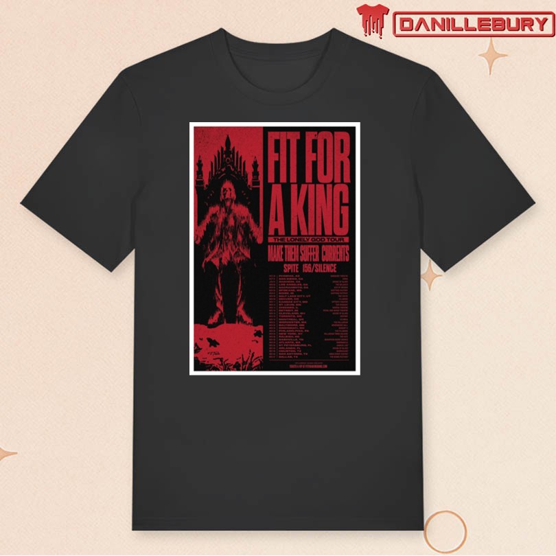Fit For A King SPITE 156 Silence Tour 2025 Poster - Image 3
