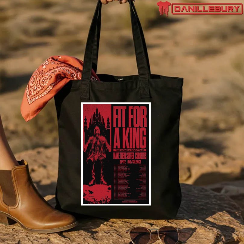 Fit For A King SPITE 156 Silence Tour 2025 Poster - Image 4