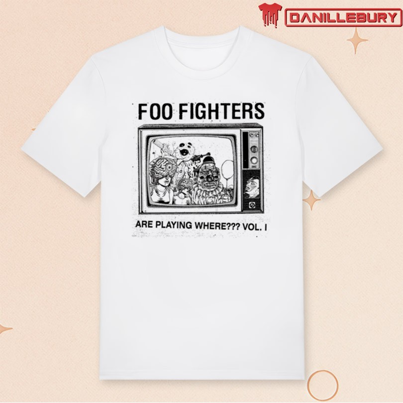 Foo Fighters Are Playing Where Vol. I 2025 Merch
