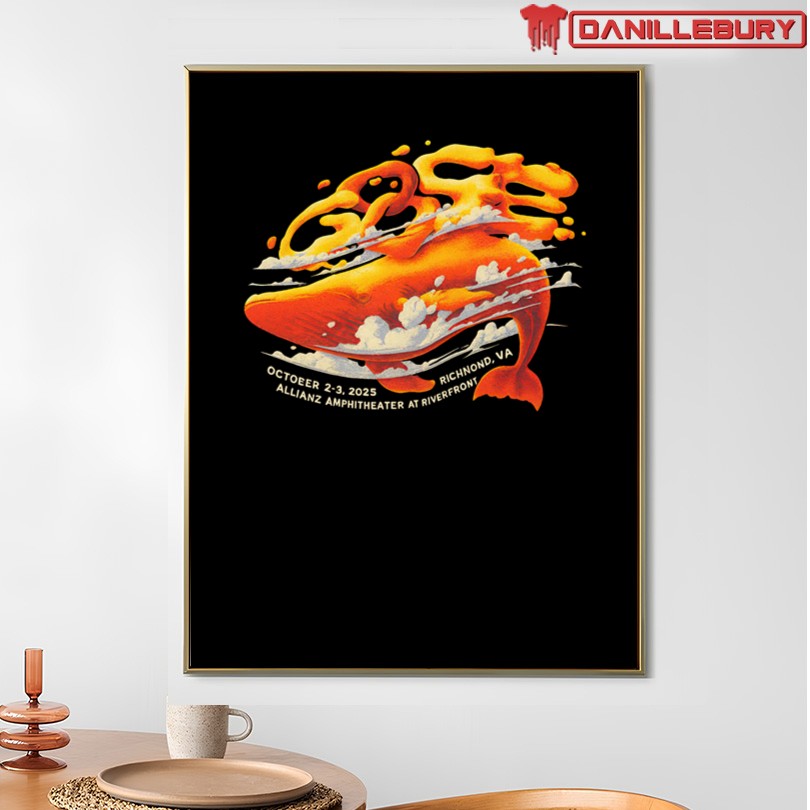 Goose Allianz Amphitheater Riverfront 2025 Shirt - Image 4